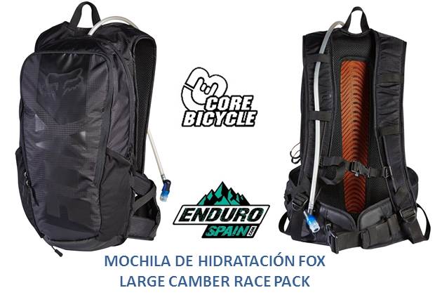 ANUNCIO MOCHILA DE HIDRATACIÓN FOX