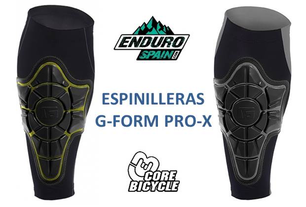 anuncio ESPINILLERAS G-FORM PRO-X