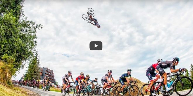 Backflip en el Tour de Polonia