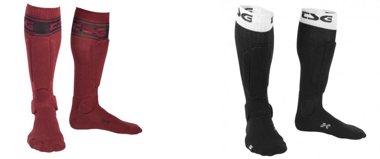 TSG Riot Sock: Calcetines para enduro/downhill/freeride MTB con protecciones