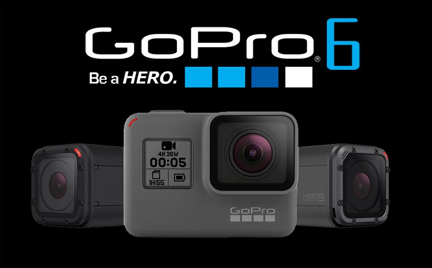 Gopro 6 nueva camara vídeo áccion para bicicleta de montaña 4k
