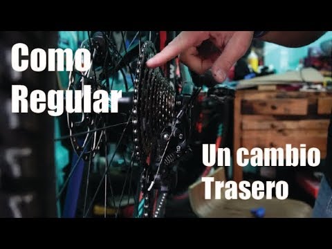 COMO AJUSTAR UN CAMBIO TRASERO VIDEO TUTORIAL