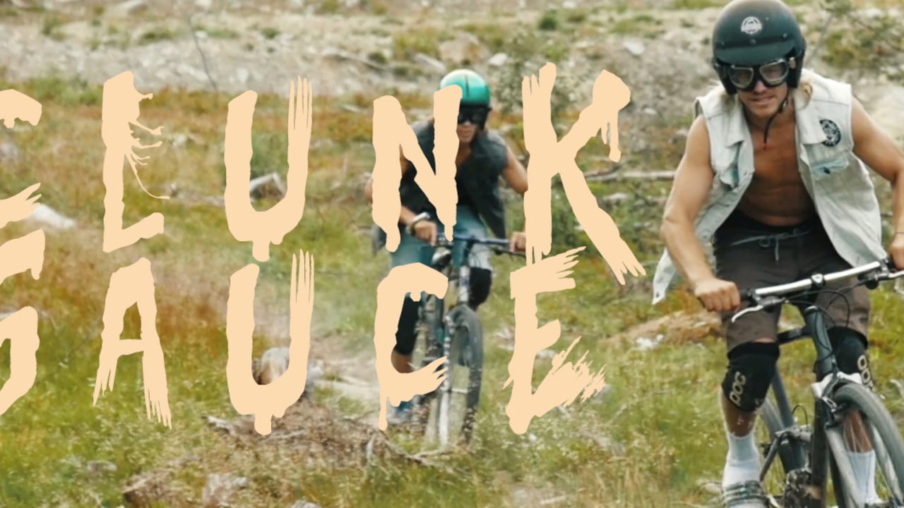 ENDURO CON UNA BICI MTB DE LOS 90 CLUNKSAUCE