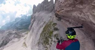 VIA FERATA EN MOUNTAIN BIKE POR KILIAN BRON