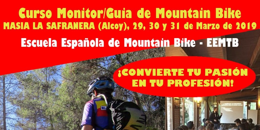 CURSO GUIA MONITOR DE MOUNTAIN BIKE
