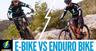 ENDURO BIKE Vs EBIKE RACE