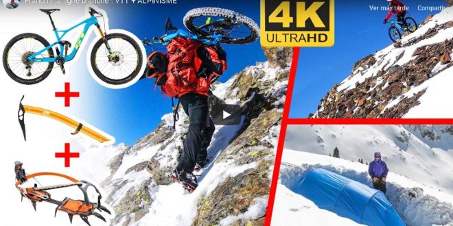 DESCENSO‌ MTB INVERNAL NUNCA VISTO