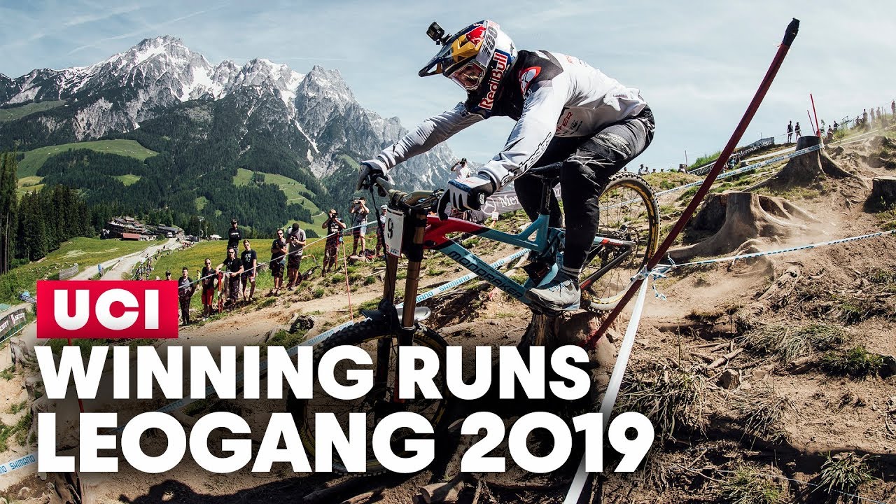 LOIC BRUNI Y TRACEY HANNAH GANADORES DE LA WORLD CUP DH LEOGANG 2019
