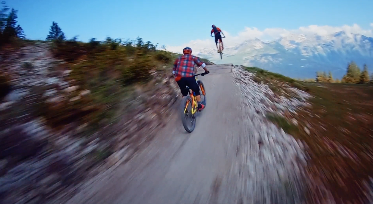 DOLOMITI PAGANELLA ACADEMY Y RACE DRONES CARRERA MTB