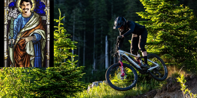 LOS CICLISTAS DE EBIKES SON EXCOMULGADOS POR LA IGLESIA