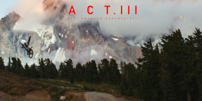 BRANDON SEMENUK VUELVE A SOMPRENDERNOS EN ESTA SESION DE FREERIDE MTB