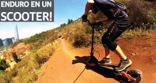 ENDURO MTB CON PATINETE ELECTRICO - SE NOS VA DE LAS MANOS!!