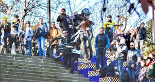 AVALANCHA URBANA DOWNHILL EN BARCELONA CON BIENVENIDO AGUADO