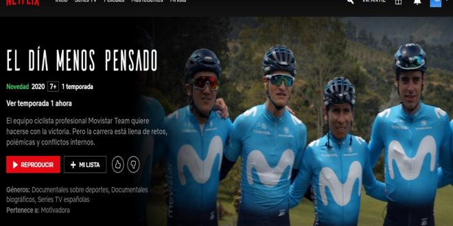 NEFLIX HA ESTRENADO EL DOCUMENTAL DE CICLISMO "EL DIA MENOS PENSADO"