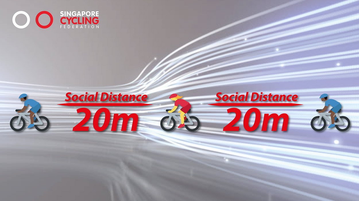 CUAL SERA LA DISTANCIA RECOMENDADA ENTRE CICLISTAS DE MTB?