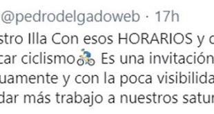 LAS REDES SE INCENDIAN DESPUES DE LAS MEDIDAS PARA PRACTICAR CICLISMO Y SE LLENAN DE CUÑADOS, EPIDEMIOLOGOS MEDICOS POLITOLOGOS .. Y ENTRE ELLOS PERICO DELGADO?