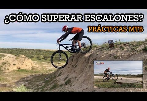 ¿CÓMO SUPERAR ESCALONES? PRÁCTICAS TÉCNICA MTB