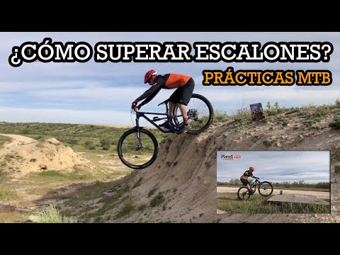 ¿CÓMO SUPERAR ESCALONES? PRÁCTICAS TÉCNICA MTB