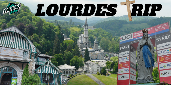 CON LA IGLESIA HEMOS TOPADO DOWNHILL MTB