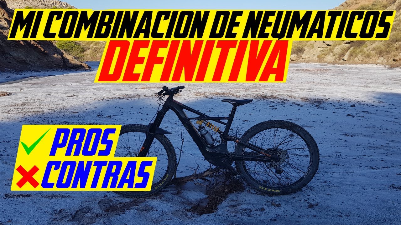 CUAL ES LA MEJOR COMBINACIÓN DE NEUMÁTICOS PARA EBIKE ENDURO MTB?
