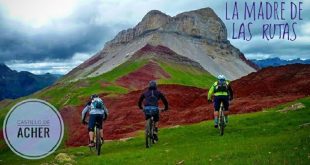 VIDEO RUTA CASTILLO ACHER. MADRE DE LAS RUTAS ENDURO MTB DEL PIRINEO