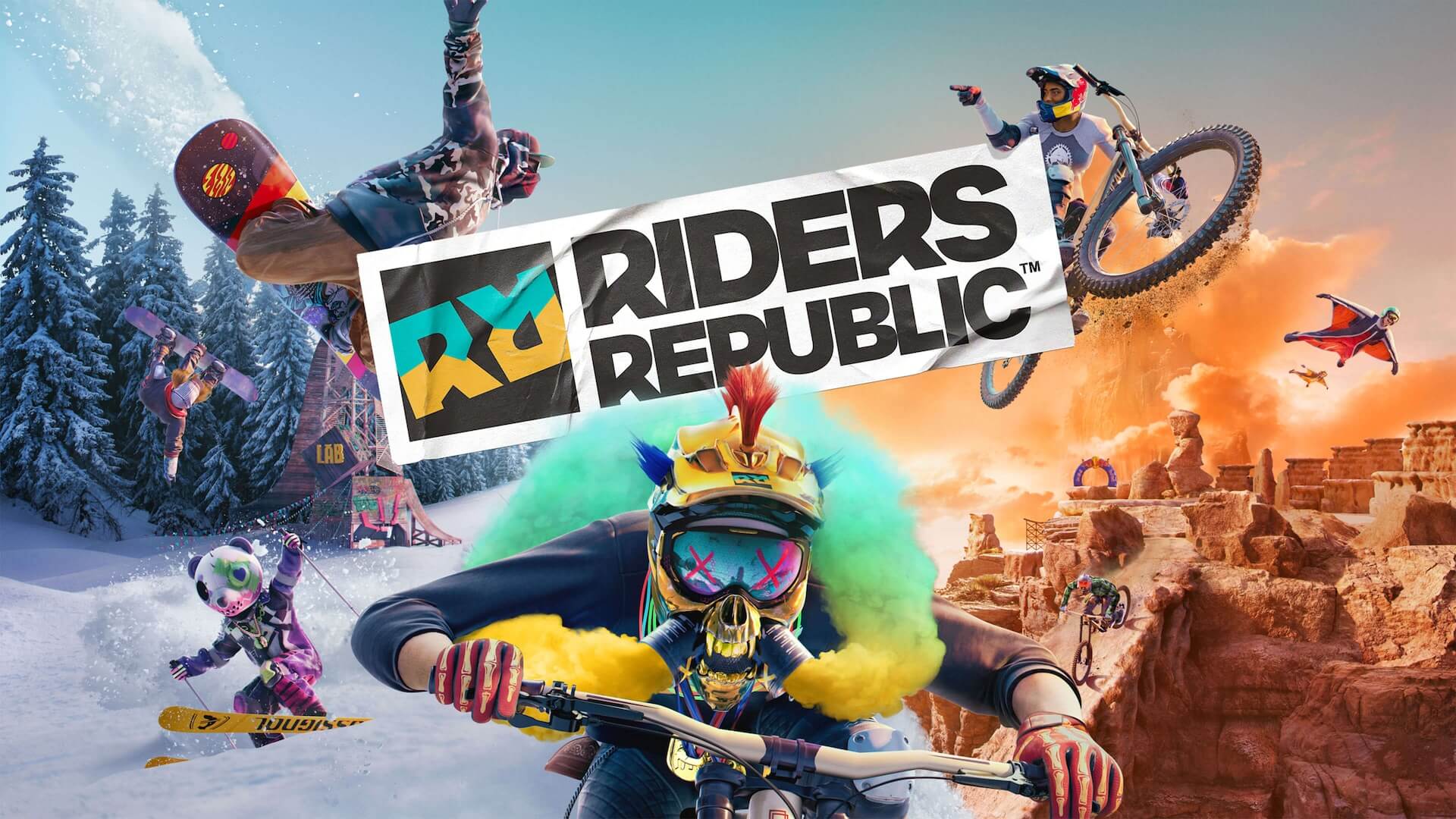 QUIERES SER EL MEJOR FREERIDE? RIDERS REPUBLIC ES TU GAME