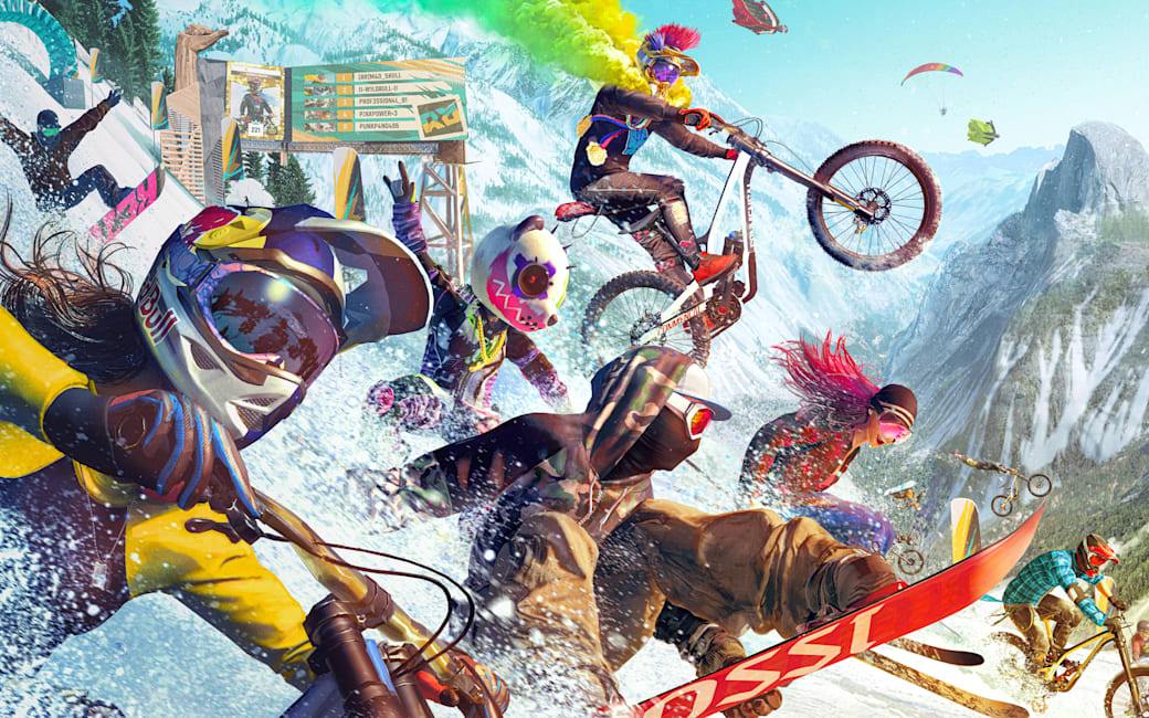 QUIERES SER EL MEJOR FREERIDE? RIDERS REPUBLIC ES TU GAME