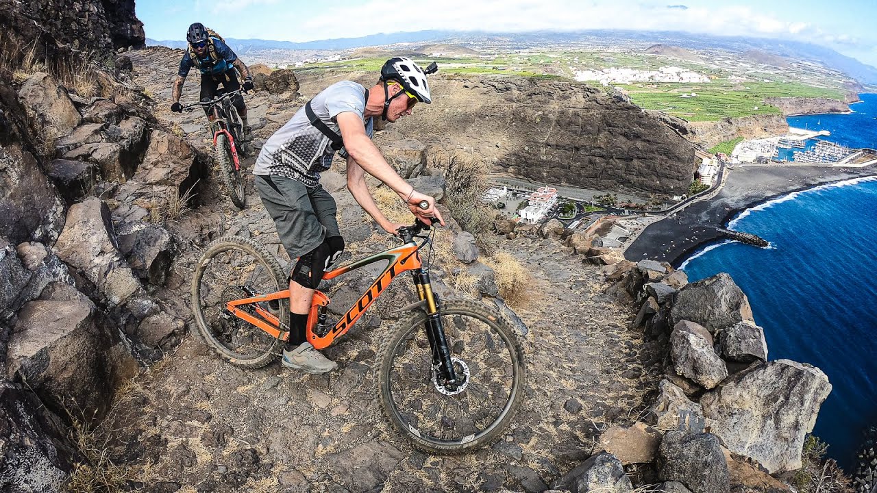 DESCENSO MTB MITICO DE PUERTO TAZACORTE ISLA DE LA PALMA