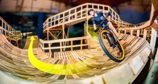 EL TRAZADO INDOOR PUMPTRACK MAS LARGO DEL MUNDO