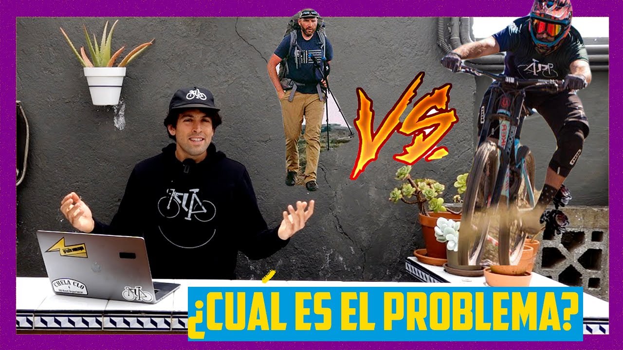 CICLISTAS MTB vs SENDERISTAS ¿CUAL ES EL PROBLEMA?