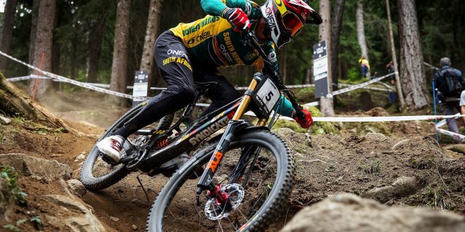 BAJADA GANADORA DE GREG MINNAAR EN VAL DI SOLE MTB DOWNHILL WORLD CHAMPS 2021