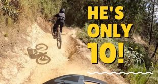 IMPRESIONANTE!! CON 10 AÑOS YA ES UN FENÓMENO DEL DOWNHILL MTB