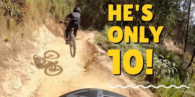 IMPRESIONANTE!! CON 10 AÑOS YA ES UN FENÓMENO DEL DOWNHILL MTB