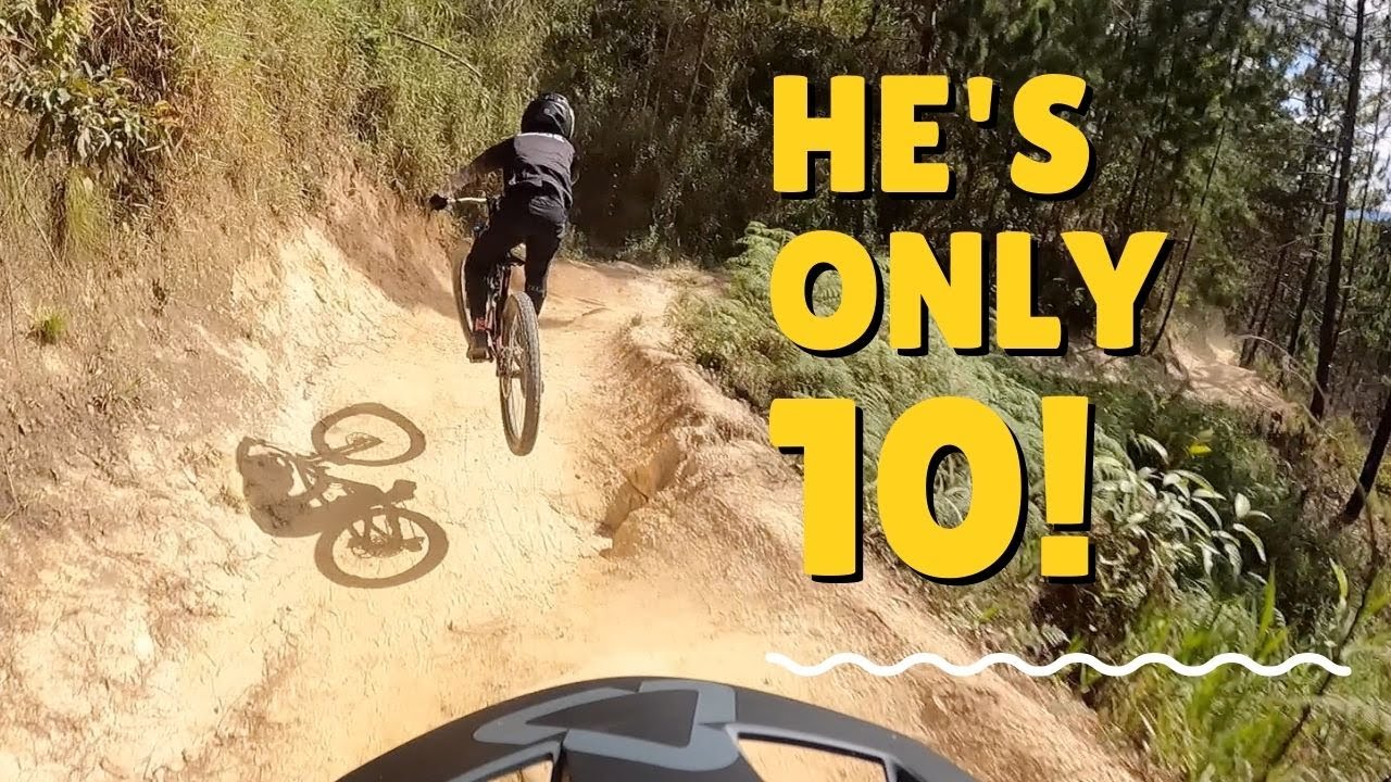 IMPRESIONANTE!! CON 10 AÑOS YA ES UN FENÓMENO DEL DOWNHILL MTB