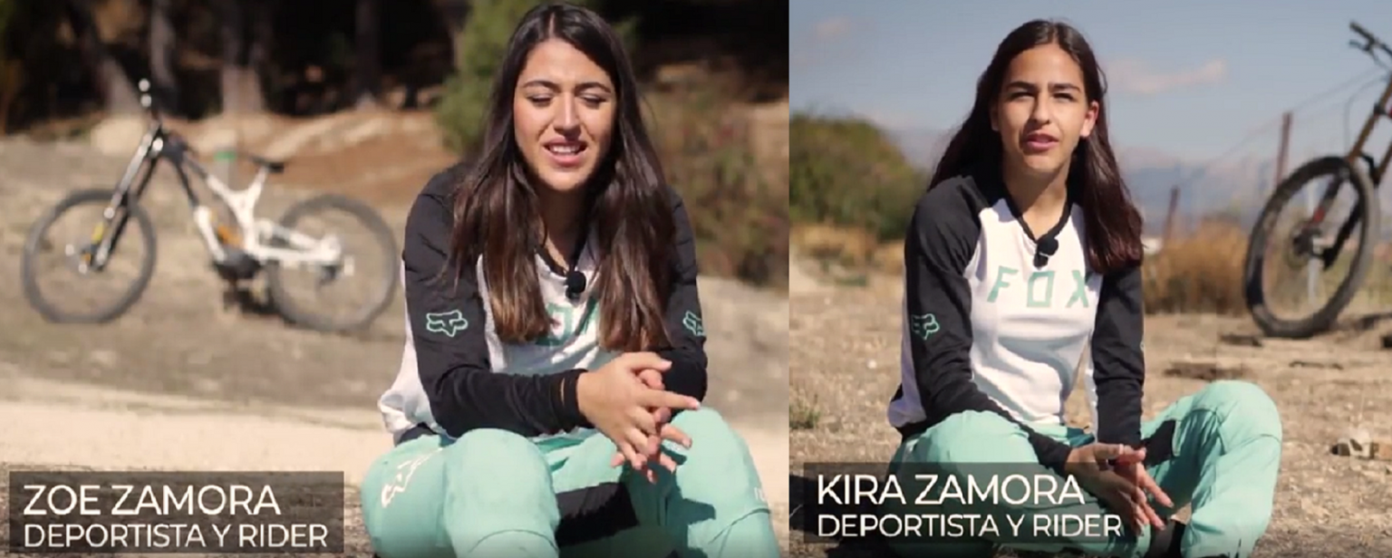 ZOE y KIRA ZAMORA las hermanas con mas proyección del downhill español cuentan como empezaron y cual es su futuro