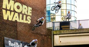 Sebastian Keep alardeando del mejor BMX