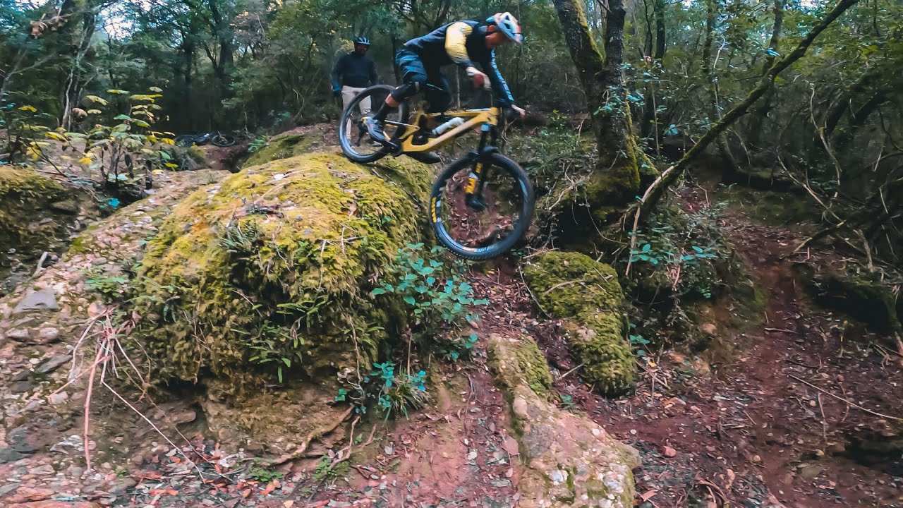 La trialera MTB española mas tecnica posiblemente