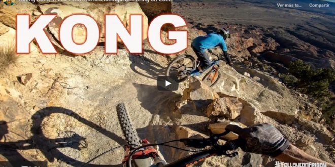 Nate Hills en el Kong Trail MTB BOOM!