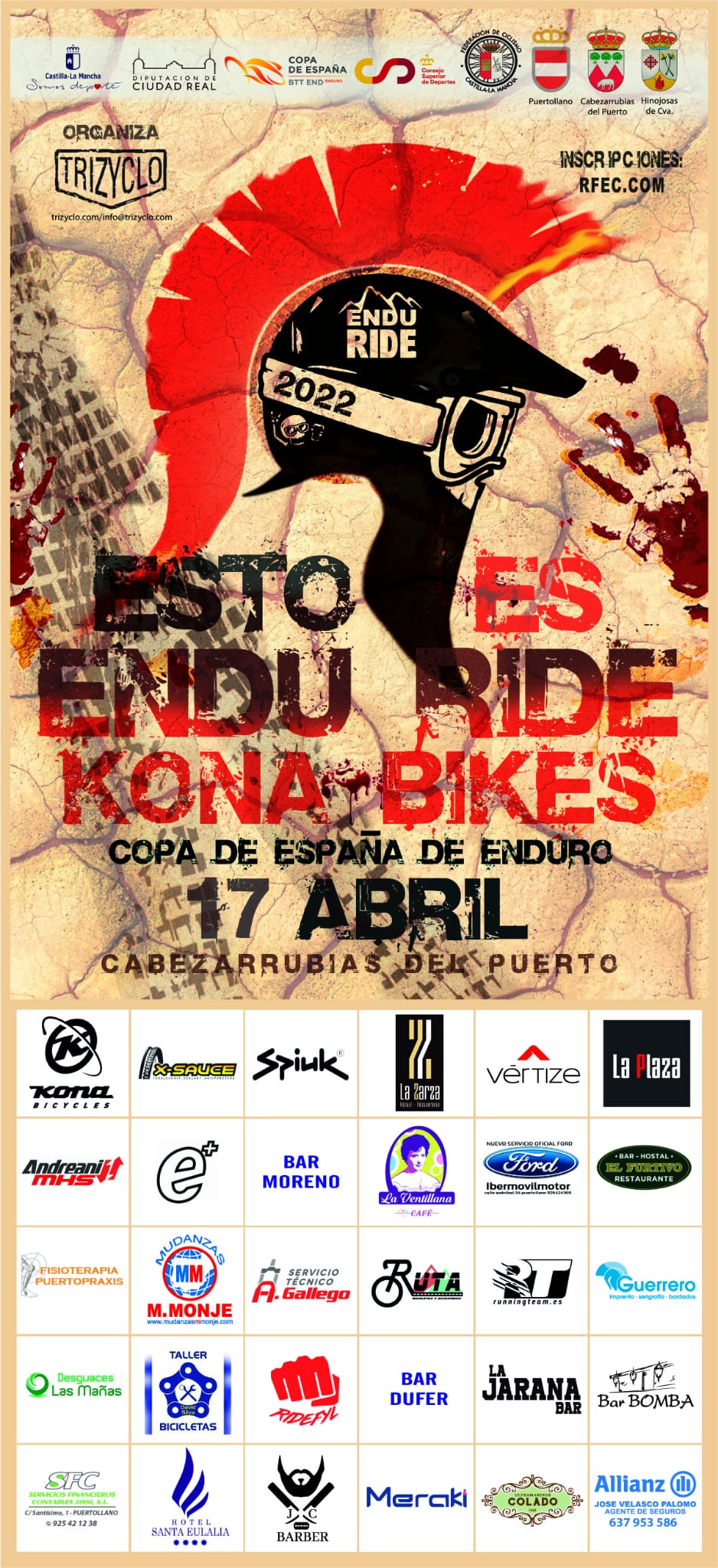Endu Ride Kona Bikes abrirá la Copa de España de Enduro MTB 17 Abril