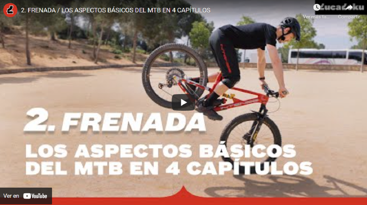 La técnica de la frenada como sistema activo de seguridad en MTB