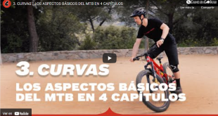 Tecnica para trazar curvas MTB