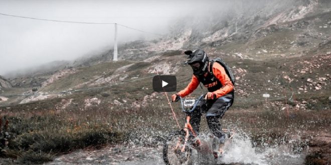 Corre la Megavalanche Alpe d'Huez con una bici rigida de paseo