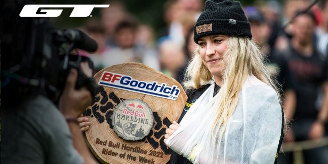 Jess Blewitt la primera mujer en la RedBull Hardline
