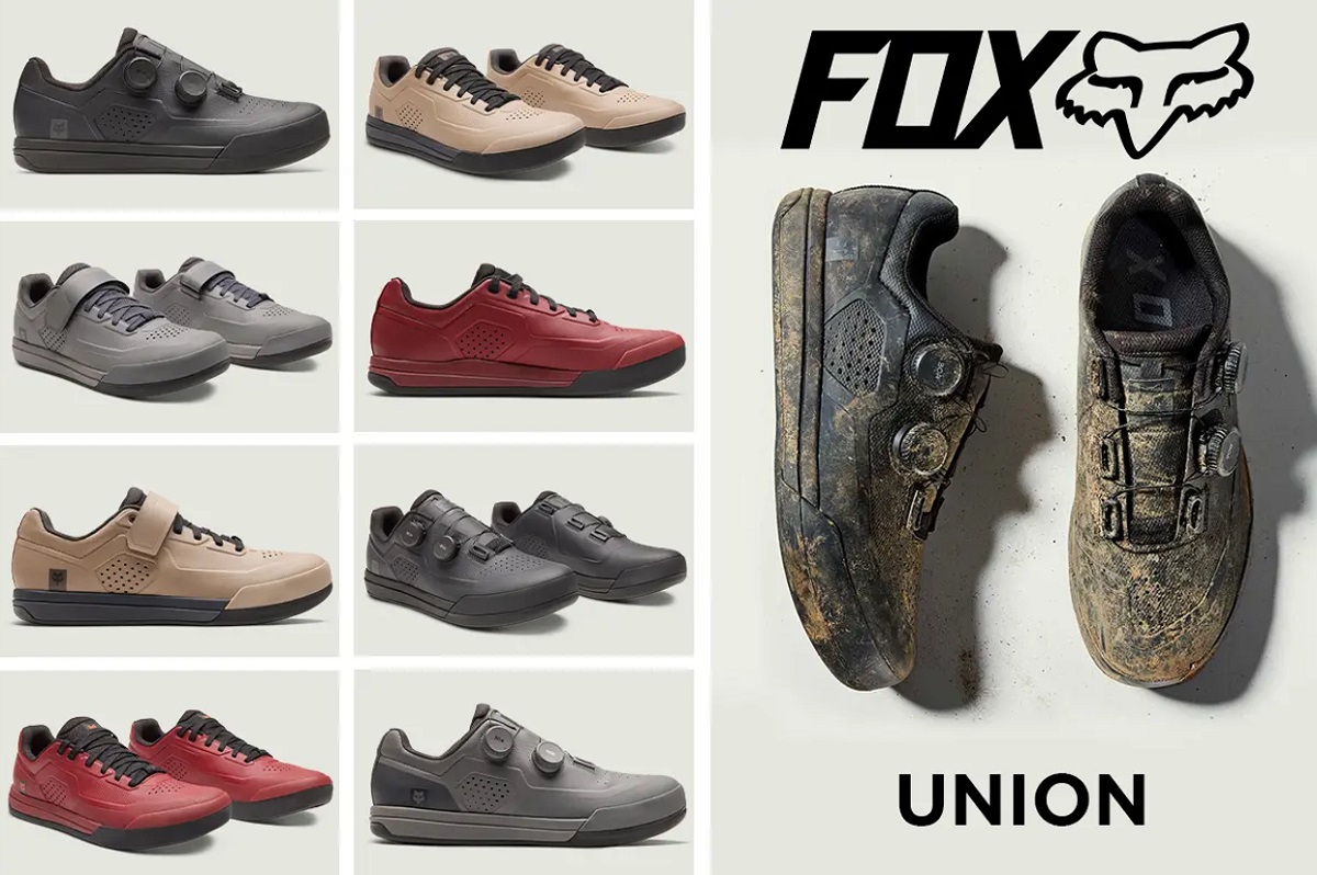 Las nuevas zapatillas FOX Union para MTB