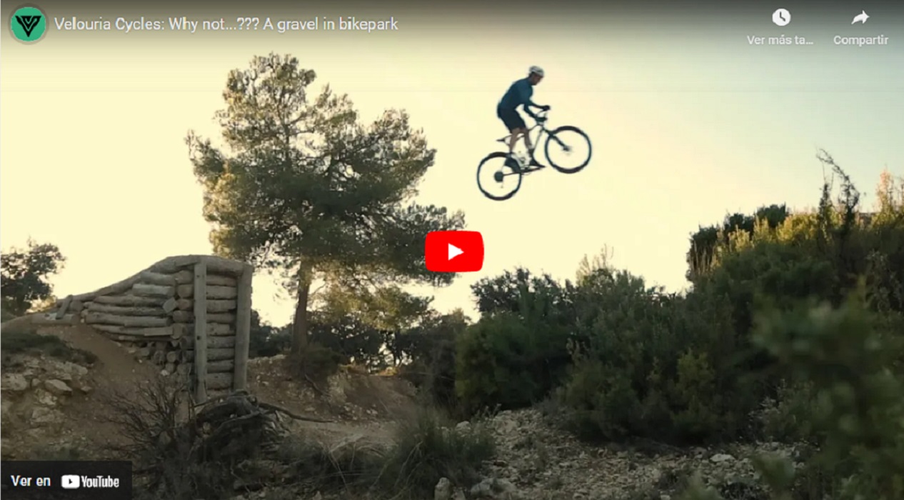 Gravel MTB en el bikepark de la Fenasosa