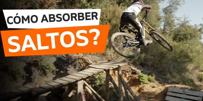 Como absorber un salto MTB